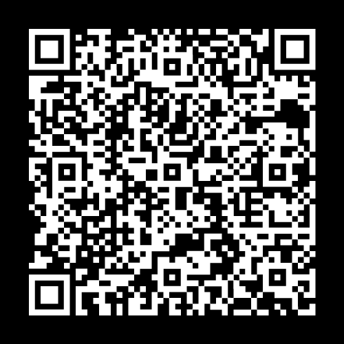 QR Code PIX para doações (modo escuro)